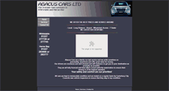 Desktop Screenshot of abacuscarsltd.co.uk